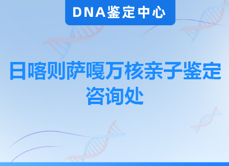 日喀则萨嘎万核亲子鉴定咨询处