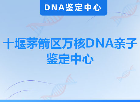 十堰茅箭区万核DNA亲子鉴定中心