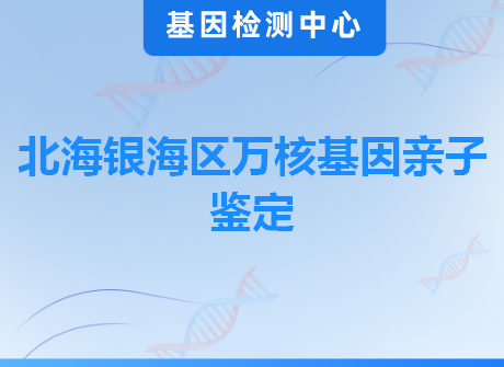 北海银海区万核基因亲子鉴定