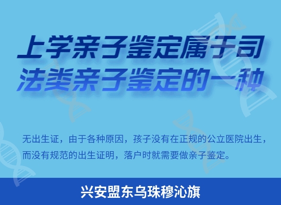 兴安盟东乌珠穆沁旗学籍上学或考试亲子鉴定