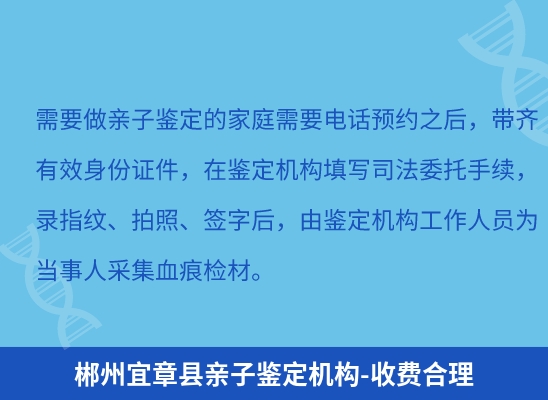 郴州宜章县学籍上学或考试亲子鉴定