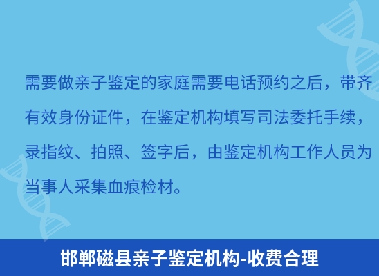 邯郸磁县学籍上学或考试亲子鉴定