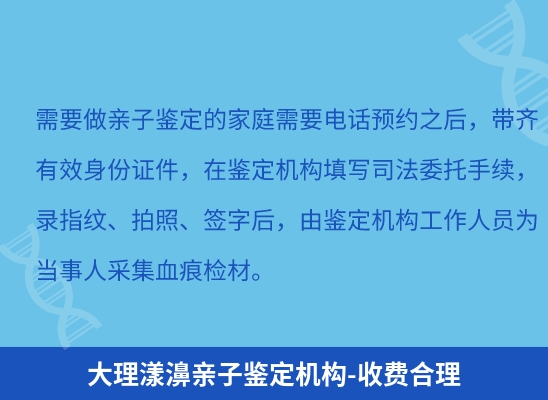 大理漾濞学籍上学或考试亲子鉴定