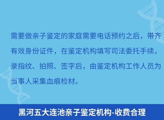 黑河五大连池学籍上学或考试亲子鉴定