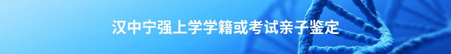 汉中勉县上学学籍或考试亲子鉴定