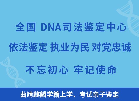 曲靖麒麟学籍上学、考试亲子鉴定