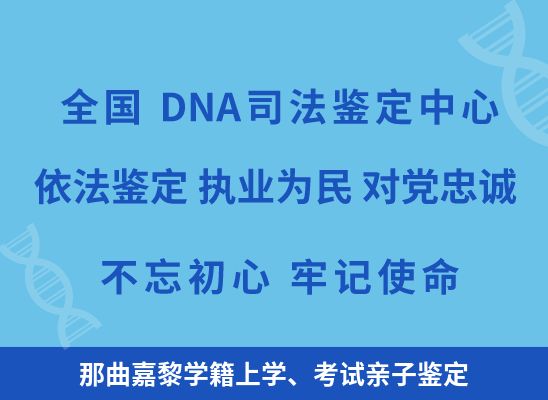 那曲嘉黎学籍上学、考试亲子鉴定