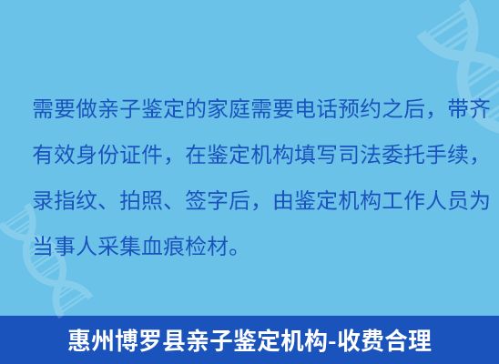 惠州博罗县学籍上学、考试亲子鉴定