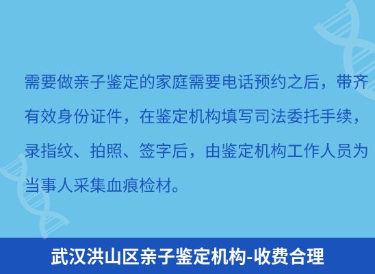 武汉洪山区学籍上学、考试亲子鉴定