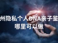 滨州隐私个人DNA亲子鉴定哪里可以做