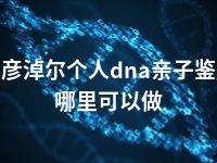 巴彦淖尔个人dna亲子鉴定哪里可以做