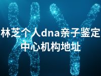 林芝个人dna亲子鉴定中心机构地址