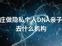 石家庄做隐私个人DNA亲子鉴定去什么机构