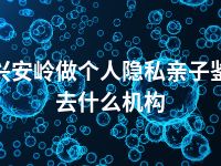 大兴安岭做个人隐私亲子鉴定去什么机构