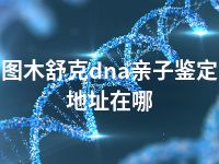 图木舒克dna亲子鉴定地址在哪