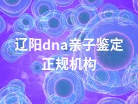 辽阳dna亲子鉴定正规机构