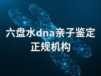 六盘水dna亲子鉴定正规机构