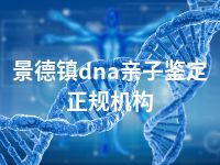 景德镇dna亲子鉴定正规机构