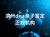 滨州dna亲子鉴定正规机构