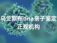 乌兰察布dna亲子鉴定正规机构