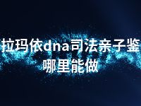 克拉玛依dna司法亲子鉴定哪里能做