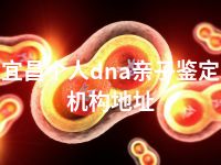 宜昌个人dna亲子鉴定机构地址