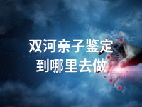 双河亲子鉴定到哪里去做