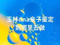 玉林dna亲子鉴定到哪里去做