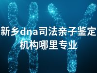 新乡dna司法亲子鉴定机构哪里专业