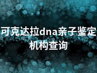 可克达拉dna亲子鉴定机构查询