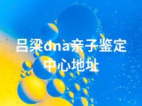 吕梁dna亲子鉴定中心地址