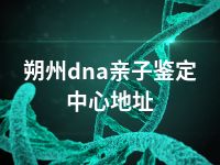 朔州dna亲子鉴定中心地址