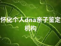 怀化个人dna亲子鉴定机构