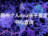 朔州个人dna亲子鉴定中心查询