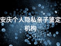 安庆个人隐私亲子鉴定机构