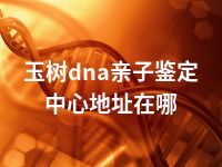 玉树dna亲子鉴定中心地址在哪