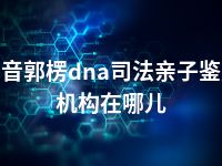 巴音郭楞dna司法亲子鉴定机构在哪儿