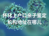 怀化上户口亲子鉴定机构地址在哪儿