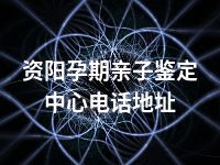 资阳孕期亲子鉴定中心电话地址