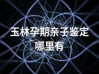 玉林孕期亲子鉴定哪里有