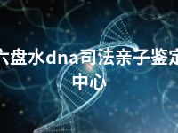 六盘水dna司法亲子鉴定中心