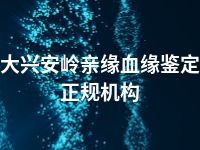 大兴安岭亲缘血缘鉴定正规机构