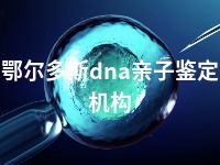 鄂尔多斯dna亲子鉴定机构