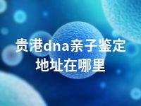 贵港dna亲子鉴定地址在哪里