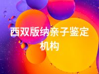 西双版纳亲子鉴定机构