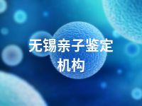 无锡亲子鉴定机构