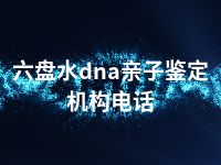 六盘水dna亲子鉴定机构电话