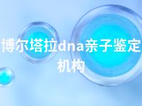 博尔塔拉dna亲子鉴定机构