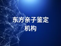 东方亲子鉴定机构