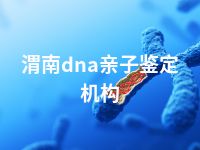 渭南dna亲子鉴定机构